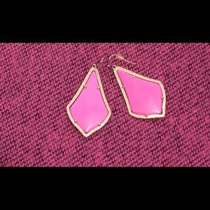 Kendra Scott Alexandra Earrings Hot Pink